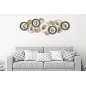 Panel ze stali ARTY-B 127,5 x 4 x 44,5 cm